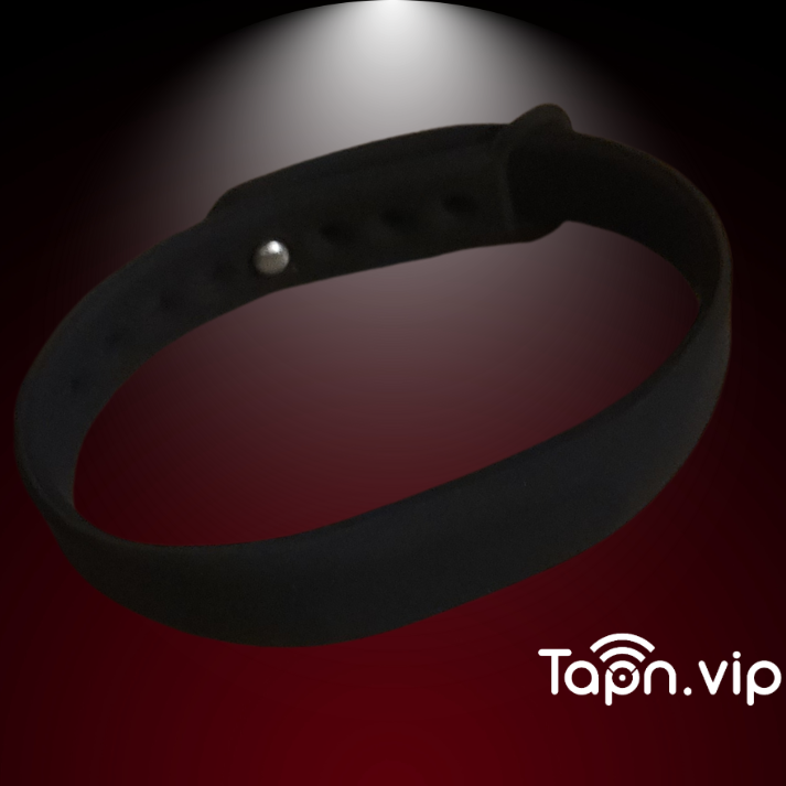 Tapn.vip NFC Silicone Wristband  - Business Card