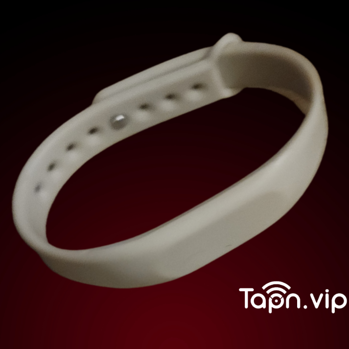 Tapn.vip NFC Silicone Wristband  - Business Card
